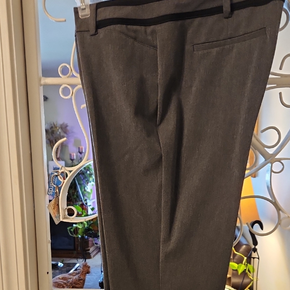 New York & Company Women's Gray Dress Pants